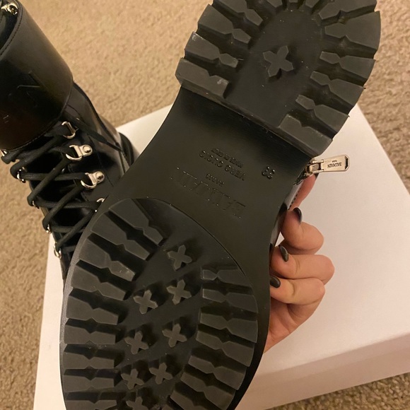 BALMAIN Ranger cartel combat boots with detachable strap - Picture 3 of 7